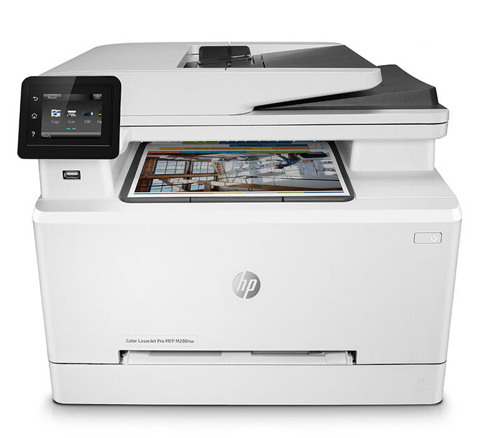 惠普/HP M280nw A4 彩色打印机 彩色激光多功能一体机 无线打印复印扫描 支持有线 快速打印